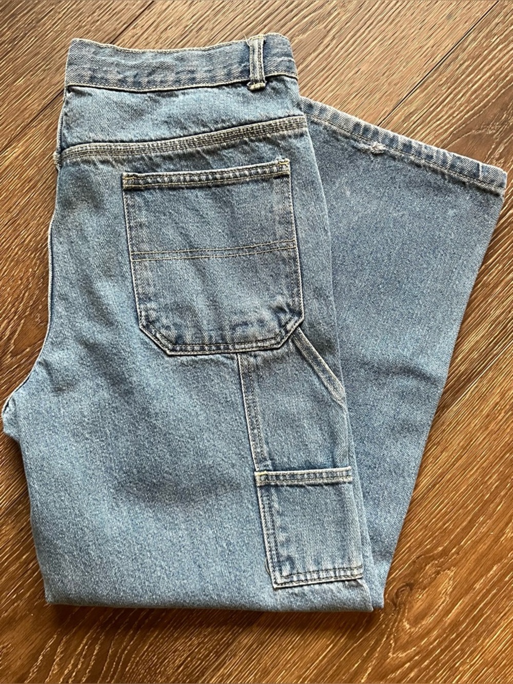 Medium wash jeans